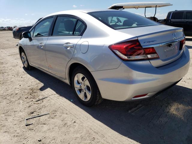 Photo 3 from auction – 2015 HONDA CIVIC LX with VIN 19XFB2F50FE018825
