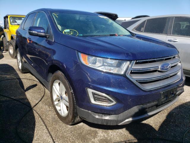 FORD EDGE SEL 2016 with VIN 2FMPK4J86GBB49456 - Photo from auction