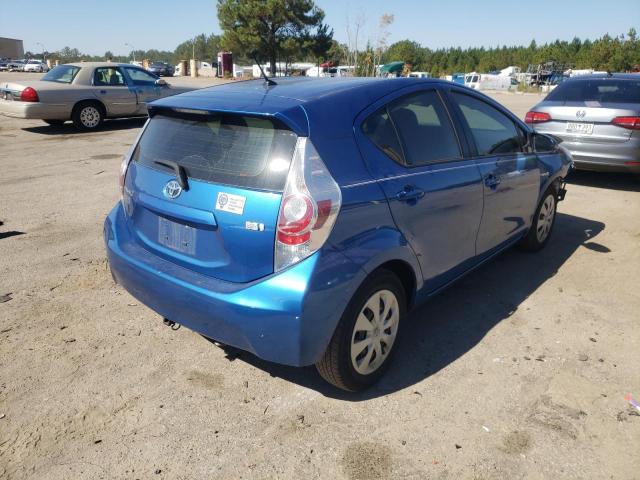 Photo 4 from auction – 2013 TOYOTA PRIUS C with VIN JTDKDTB34D1541560
