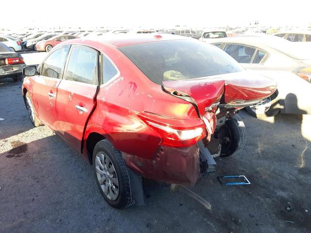 Photo 3 from auction – 2017 NISSAN SENTRA S with VIN 3N1AB7AP4HY343384