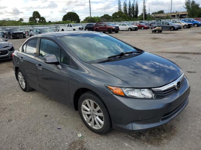 HONDA CIVIC EX 2012 with VIN 2HGFB2F81CH511361 - Photo from auction