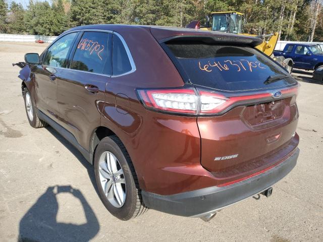 Photo 3 from auction – 2016 FORD EDGE SEL with VIN 2FMPK4J8XGBC11683