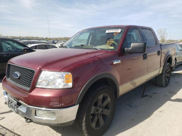 FORD F150 SUPER 2004 with VIN 1FTPW14594KC24581 - Photo from auction