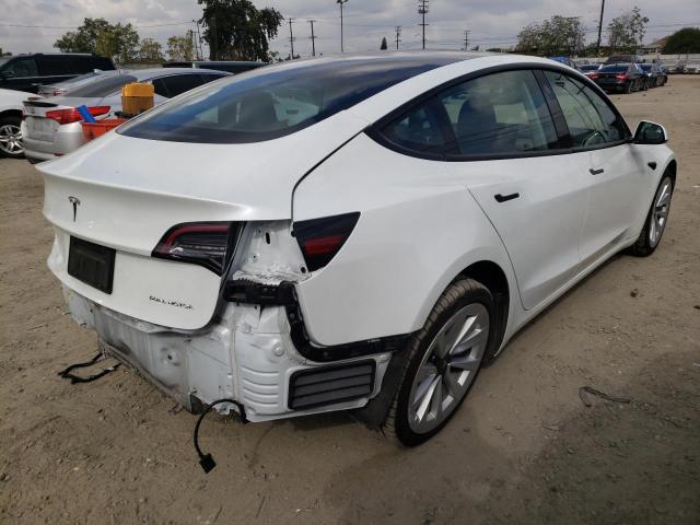 Photo 3 from auction – 2022 TESLA MODEL 3 with VIN 5YJ3E1EB8NF143592