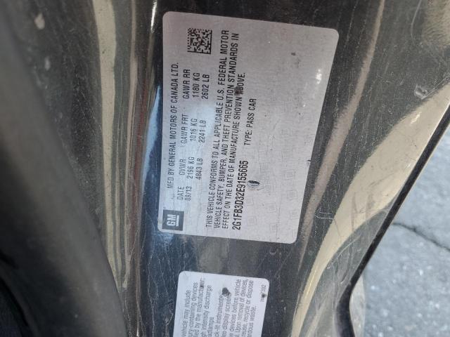 Photo 10 from auction – 2014 CHEVROLET CAMARO LT with VIN 2G1FB3D32E9155665
