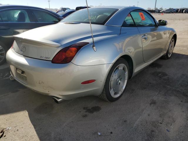 Фото 4 с аукциона – 2002 LEXUS SC 430 с VIN JTHFN48Y820034119