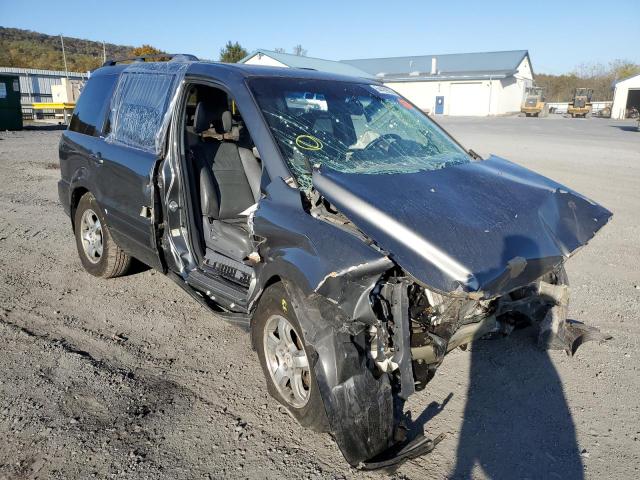 HONDA PILOT EXL 2008 with VIN 5FNYF18538B018450 - Photo from auction