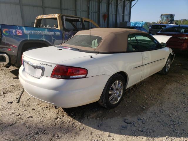 Photo 4 from auction – 2006 CHRYSLER SEBRING LI with VIN 1C3EL65R86N172400