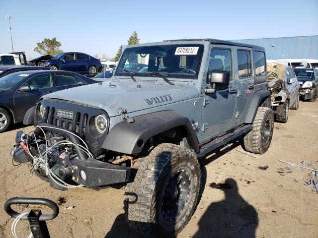 Photo 2 from auction – 2015 JEEP WRANGLER U with VIN 1C4BJWDGXFL681694