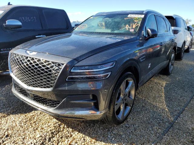 Photo 2 from auction – 2021 GENESIS GV80 BASE with VIN KMUHCESC3MU031026