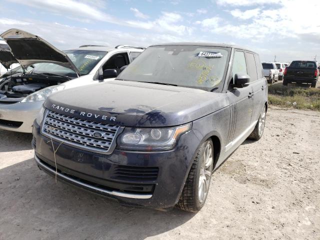 Photo 2 from auction – 2017 LAND ROVER RANGE ROVE with VIN SALGS2FV9HA361667