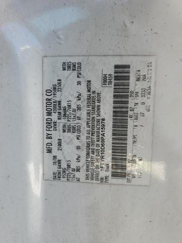 Photo 10 from auction – 2009 FORD RANGER with VIN 1FTYR10D69PA15978