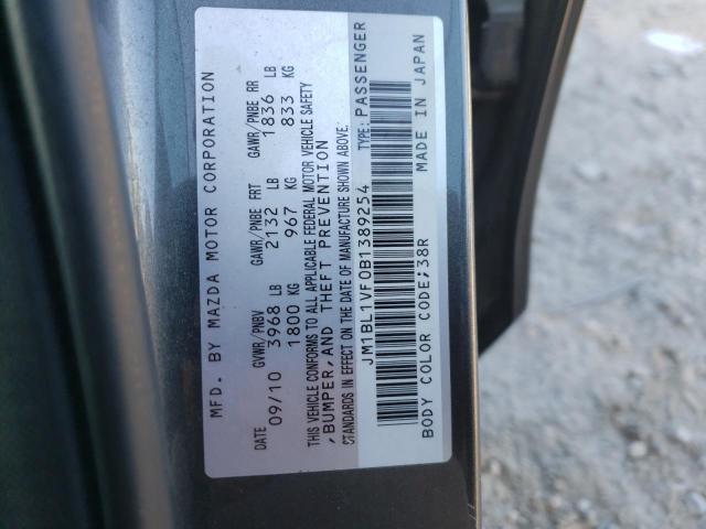 Photo 10 from auction – 2011 MAZDA 3 I with VIN JM1BL1VF0B1389254
