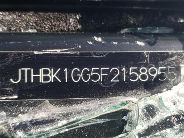 Photo 10 from auction – 2015 LEXUS ES 350 with VIN JTHBK1GG5F2158955