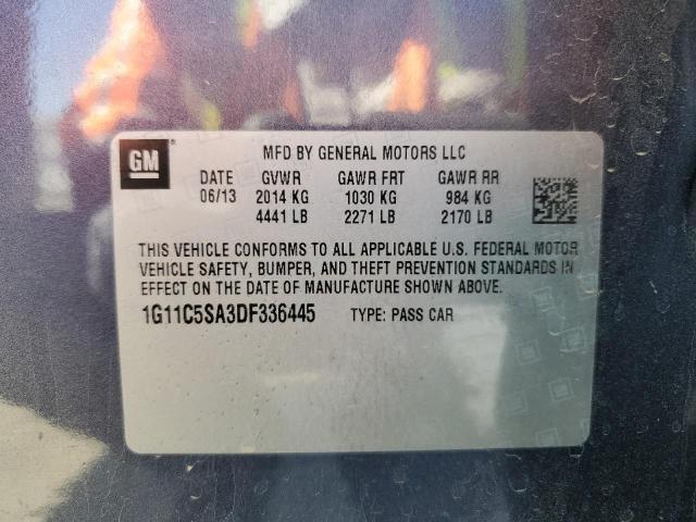 Photo 10 from auction – 2013 CHEVROLET MALIBU 1LT with VIN 1G11C5SA3DF336445