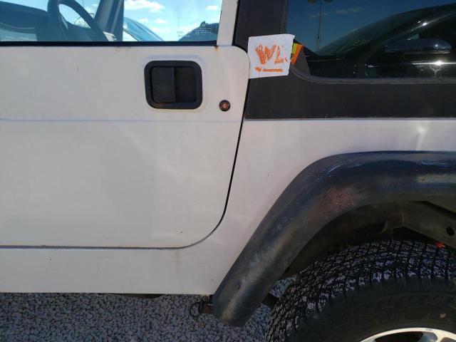 Photo 9 from auction – 2000 JEEP WRANGLER / with VIN 1J4FA49S1YP710203