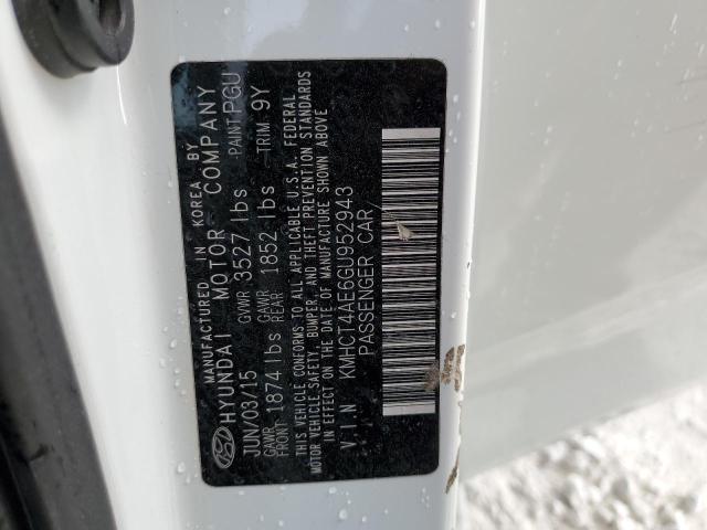 Photo 10 from auction – 2016 HYUNDAI ACCENT SE with VIN KMHCT4AE6GU952943