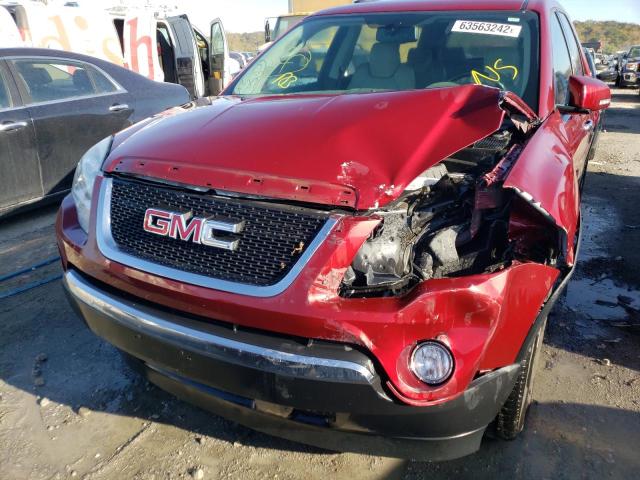 Photo 9 from auction – 2010 GMC ACADIA SLT with VIN 1GKLRMED2AJ175016