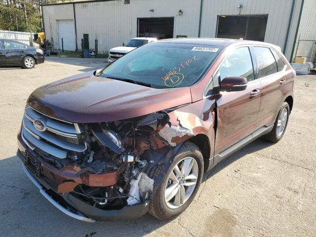 Photo 2 from auction – 2016 FORD EDGE SEL with VIN 2FMPK4J8XGBC11683