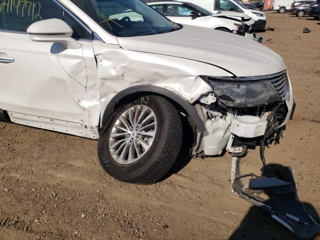 Photo 9 from auction – 2016 LINCOLN MKX SELECT with VIN 2LMTJ8KR4GBL40314