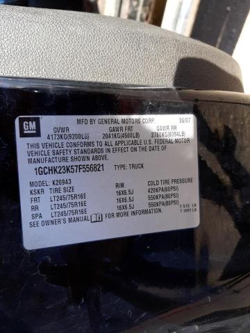 Photo 10 from auction – 2007 CHEVROLET SILVERADO with VIN 1GCHK23K57F556821