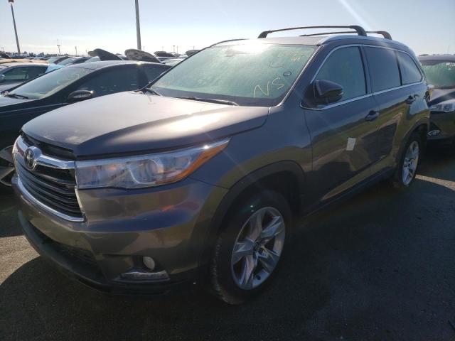 Photo 2 from auction – 2016 TOYOTA HIGHLANDER with VIN 5TDDKRFH7GS314331