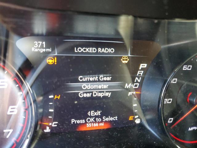 Photo 8 from auction – 2019 DODGE CHARGER SX with VIN 2C3CDXJG5KH706924