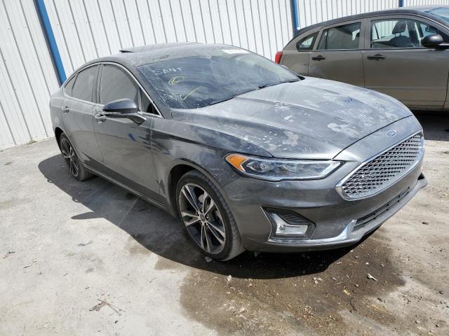 FORD FUSION TIT 2019 with VIN 3FA6P0D98KR119860 - Photo from auction