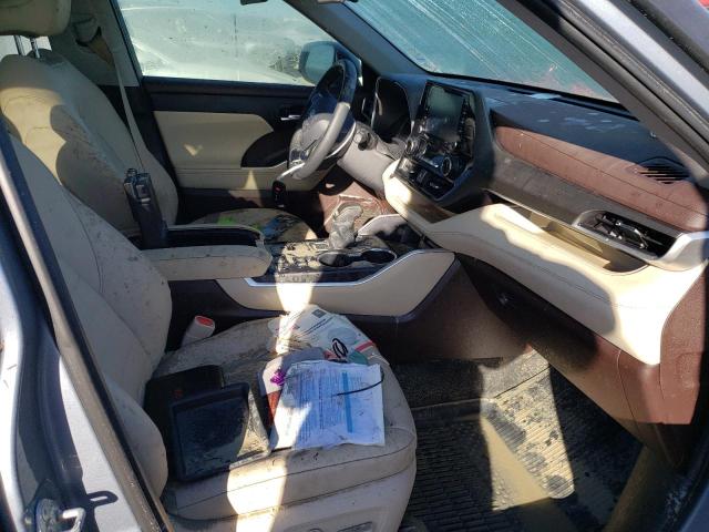 Photo 5 from auction – 2021 TOYOTA HIGHLANDER with VIN 5TDGZRAH2MS082491