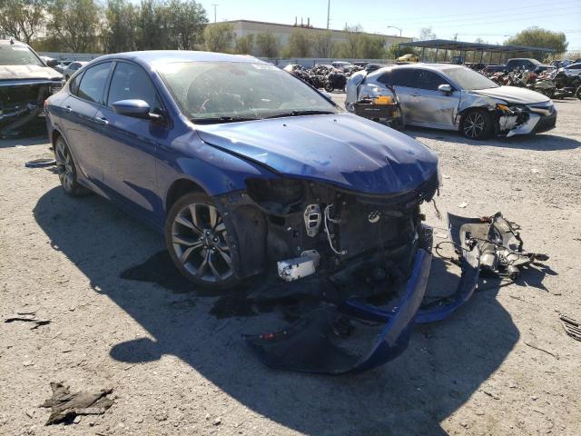 CHRYSLER 200 S 2015 with VIN 1C3CCCBG3FN663868 - Photo from auction
