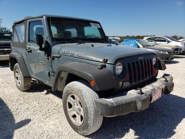 JEEP WRANGLER S 2015 with VIN 1C4AJWAG3FL721999 - Photo from auction