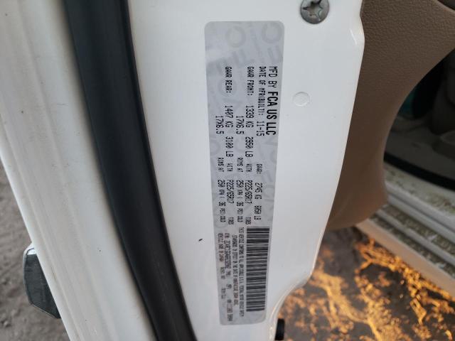 Photo 10 from auction – 2016 CHRYSLER TOWN & COU with VIN 2C4RC1GG4GR232902