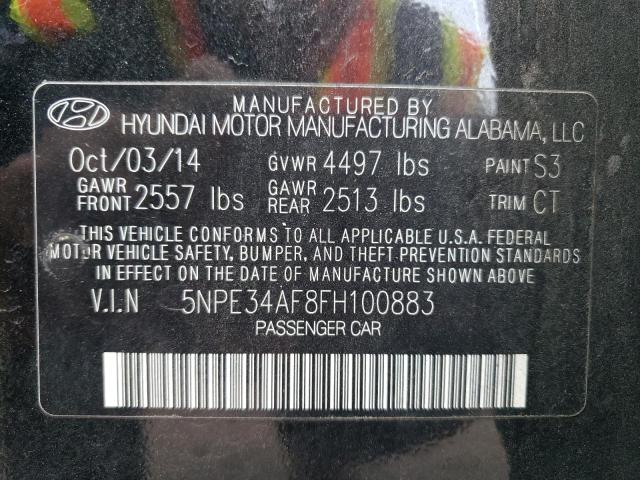 Photo 10 from auction – 2015 HYUNDAI SONATA SPO with VIN 5NPE34AF8FH100883