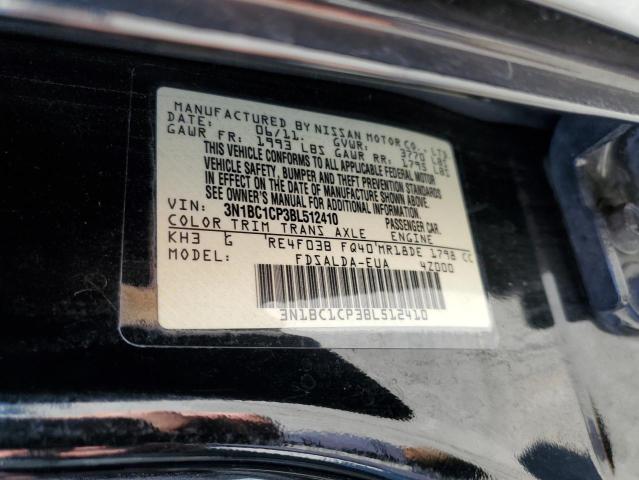 Фото 10 с аукциона – 2011 NISSAN VERSA S с VIN 3N1BC1CP3BL512410