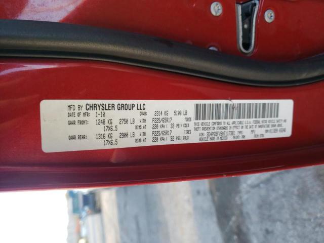 Photo 10 from auction – 2010 DODGE JOURNEY SX with VIN 3D4PG5FV5AT117381