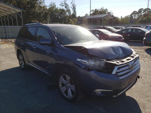 TOYOTA HIGHLANDER 2012 with VIN 5TDYK3EH6CS082332 - Photo from auction