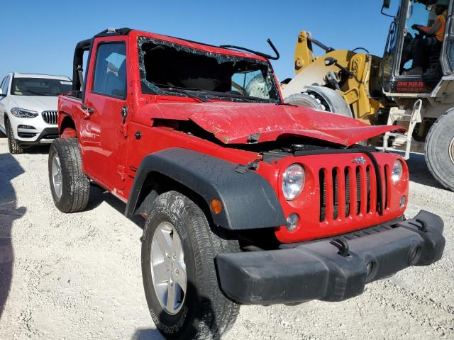 JEEP WRANGLER S 2016 with VIN 1C4GJWAG4GL212175 - Photo from auction