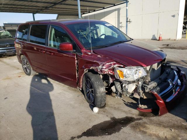 DODGE GRAND CARA 2017 with VIN 2C4RDGCG3HR845410 - Photo from auction