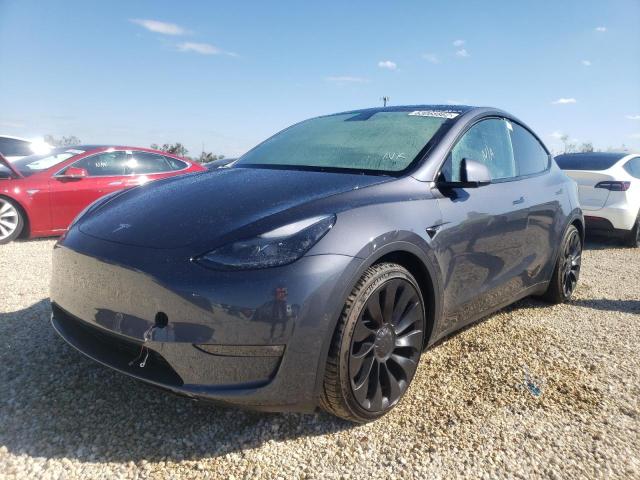 Photo 2 from auction – 2022 TESLA MODEL Y with VIN 7SAYGDEF8NF451921