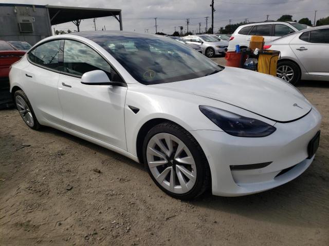 Photo 4 from auction – 2022 TESLA MODEL 3 with VIN 5YJ3E1EB8NF143592