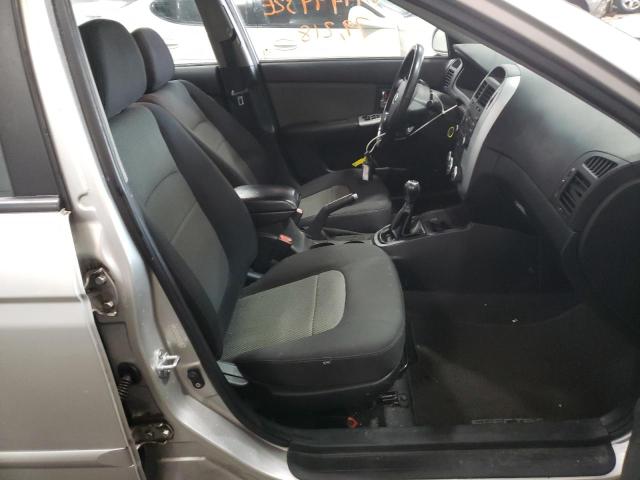 Photo 5 from auction – 2008 KIA SPECTRA EX with VIN KNAFE121X85013387