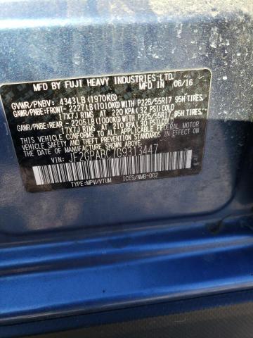 Photo 10 from auction – 2016 SUBARU CROSSTREK with VIN JF2GPABC7G9313447