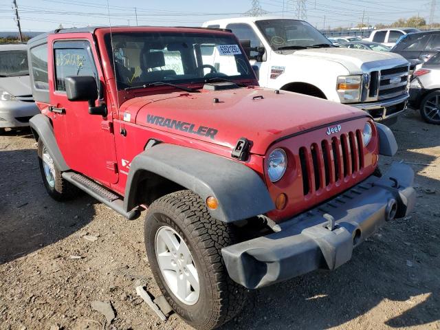 JEEP WRANGLER X 2008 with VIN 1J8FA24128L512903 - Photo from auction