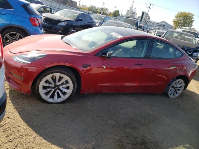 TESLA MODEL 3 2022 with VIN 5YJ3E1EA4NF304642 - Photo from auction