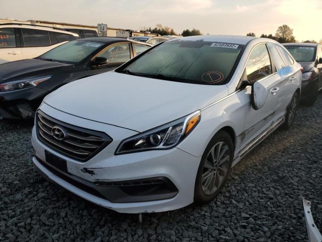 Photo 2 from auction – 2016 HYUNDAI SONATA SPO with VIN 5NPE34AF2GH330856