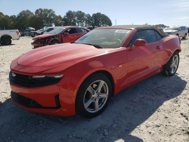 Photo 2 from auction – 2020 CHEVROLET CAMARO LS with VIN 1G1FB3DS8L0109983