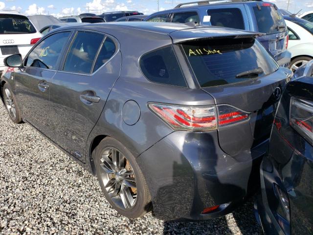Photo 3 from auction – 2012 LEXUS CT 200 with VIN JTHKD5BH2C2070765
