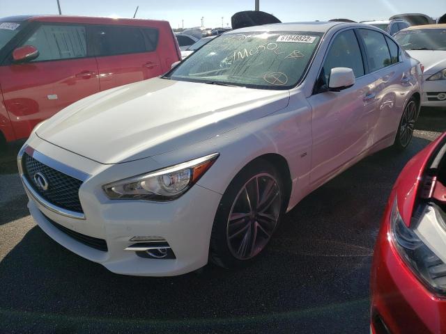 Photo 2 from auction – 2017 INFINITI Q50 PREMIU with VIN JN1EV7AP3HM730018