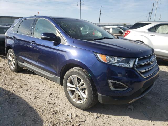 FORD EDGE SEL 2016 with VIN 2FMPK4J93GBB50427 - Photo from auction