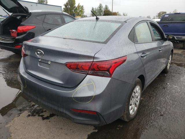 Photo 4 from auction – 2019 HYUNDAI ACCENT SE with VIN 3KPC24A33KE042230